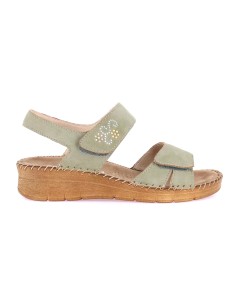 Grunland Palo sandalo comfort con strass